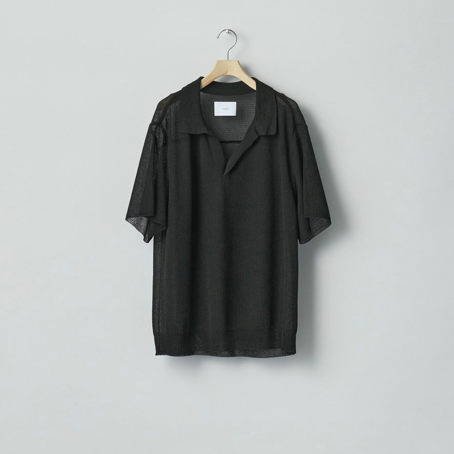 【残りわずか】PE/Ramie Knit S/S Skipper