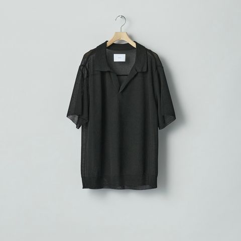 【残りわずか】PE/Ramie Knit S/S Skipper