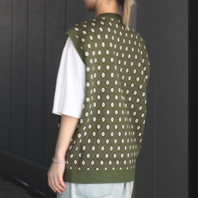 TTT MSW - 【残りわずか】Diamond Knit Polo Vest | ACRMTSM ONLINE STORE