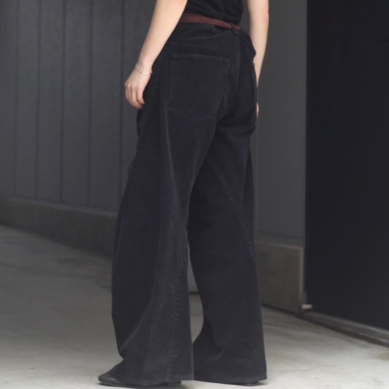 【残りわずか】3D Twisted Wide Leg 5P Pants
