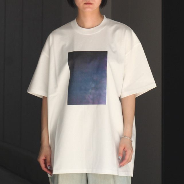 【残り一点】Oversized Print Tee(RECEPTIVITY)