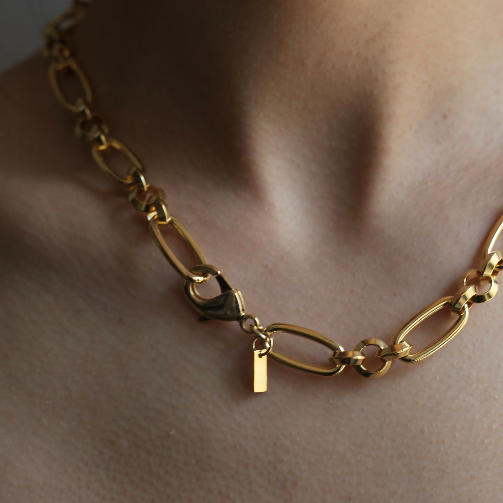 【残り一点】Figalo Chain Necklace(GOLD)