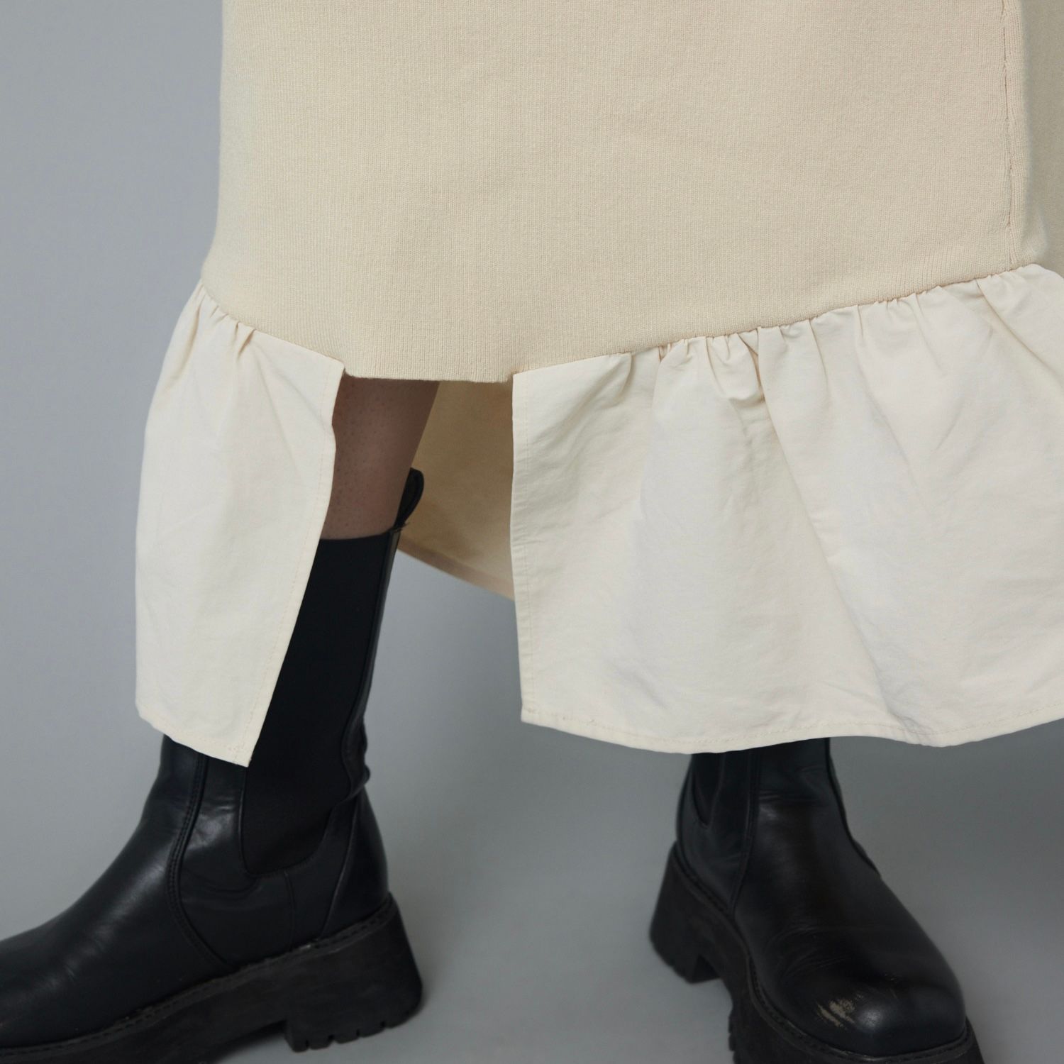 【残りわずか】Knit Frill Skirt