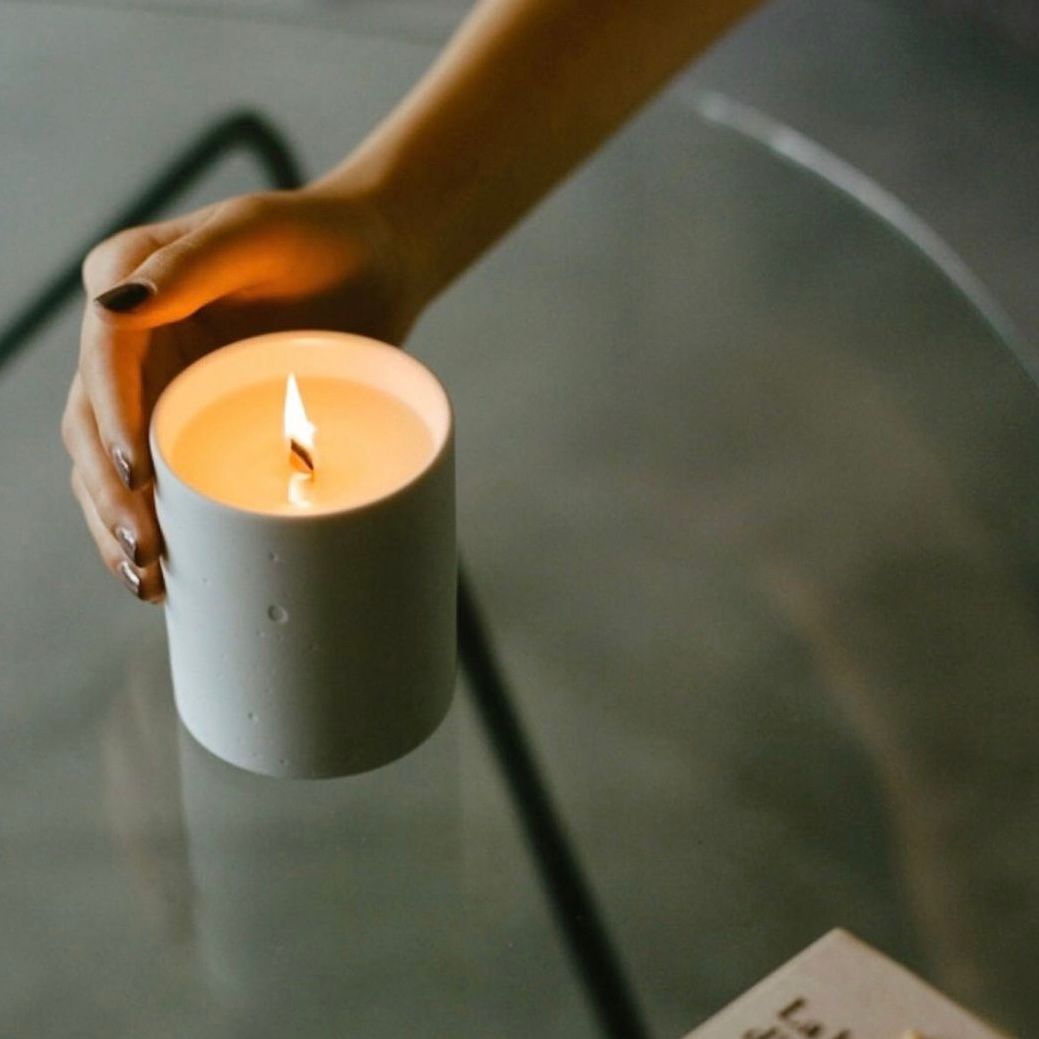 【残りわずか】Fragrance Wood Candle(SHVERPOT)