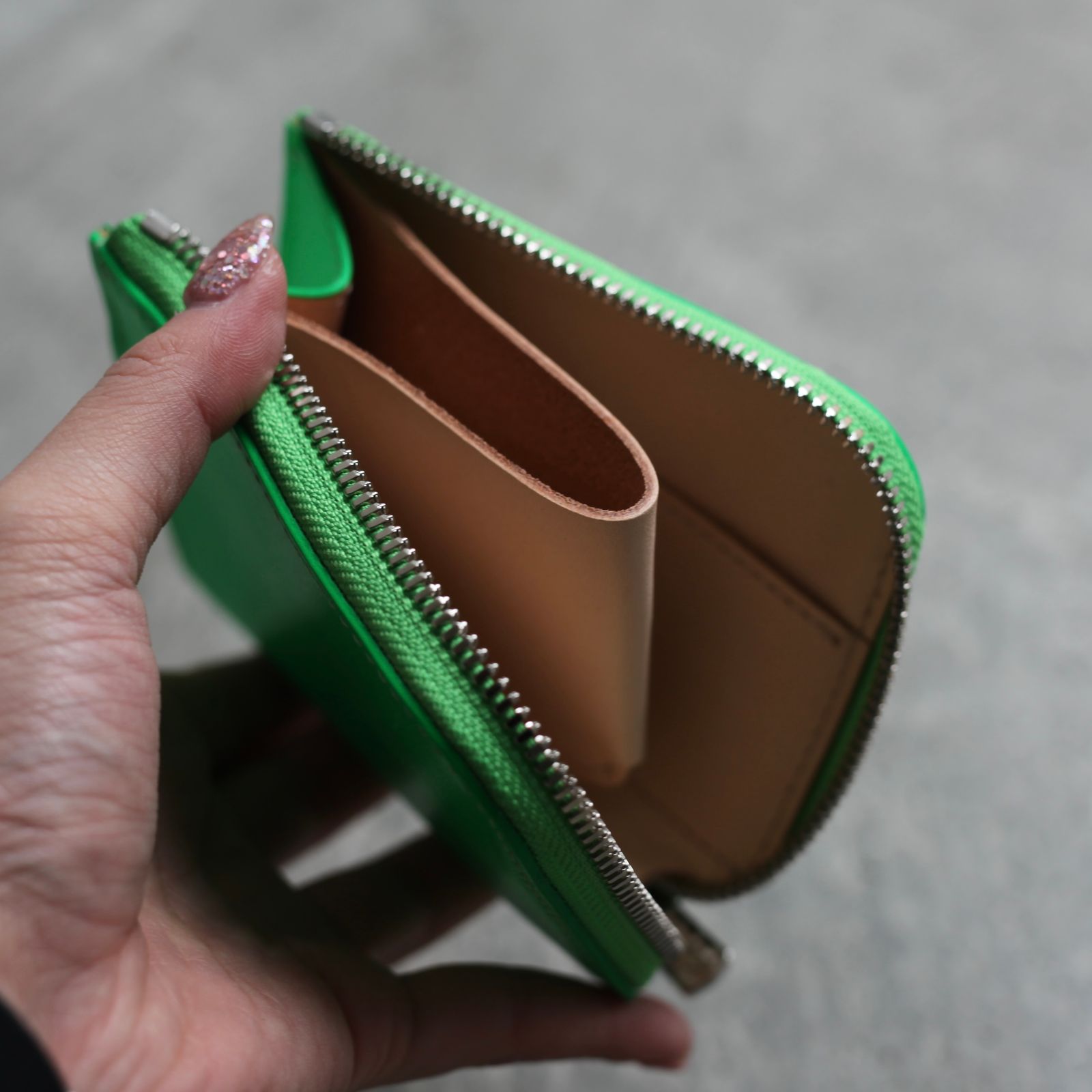 【残り一点】Highlight L Wallet(GREEN)