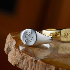 【お取り寄せ注文可能】Signet Ring No.1