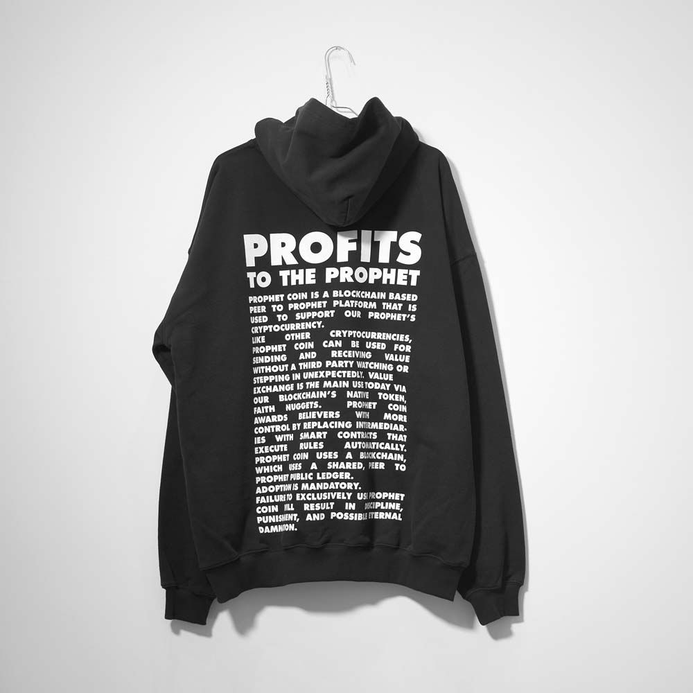【残りわずか】Prophet Coin Sweat Hoodie