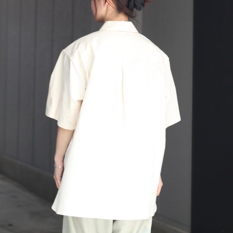 【残り一点】Open Collar Shirt_A