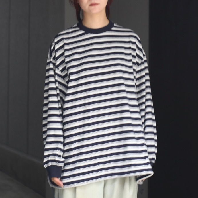 【残り一点】Balloon Stripes Long Sleeve T-shirt