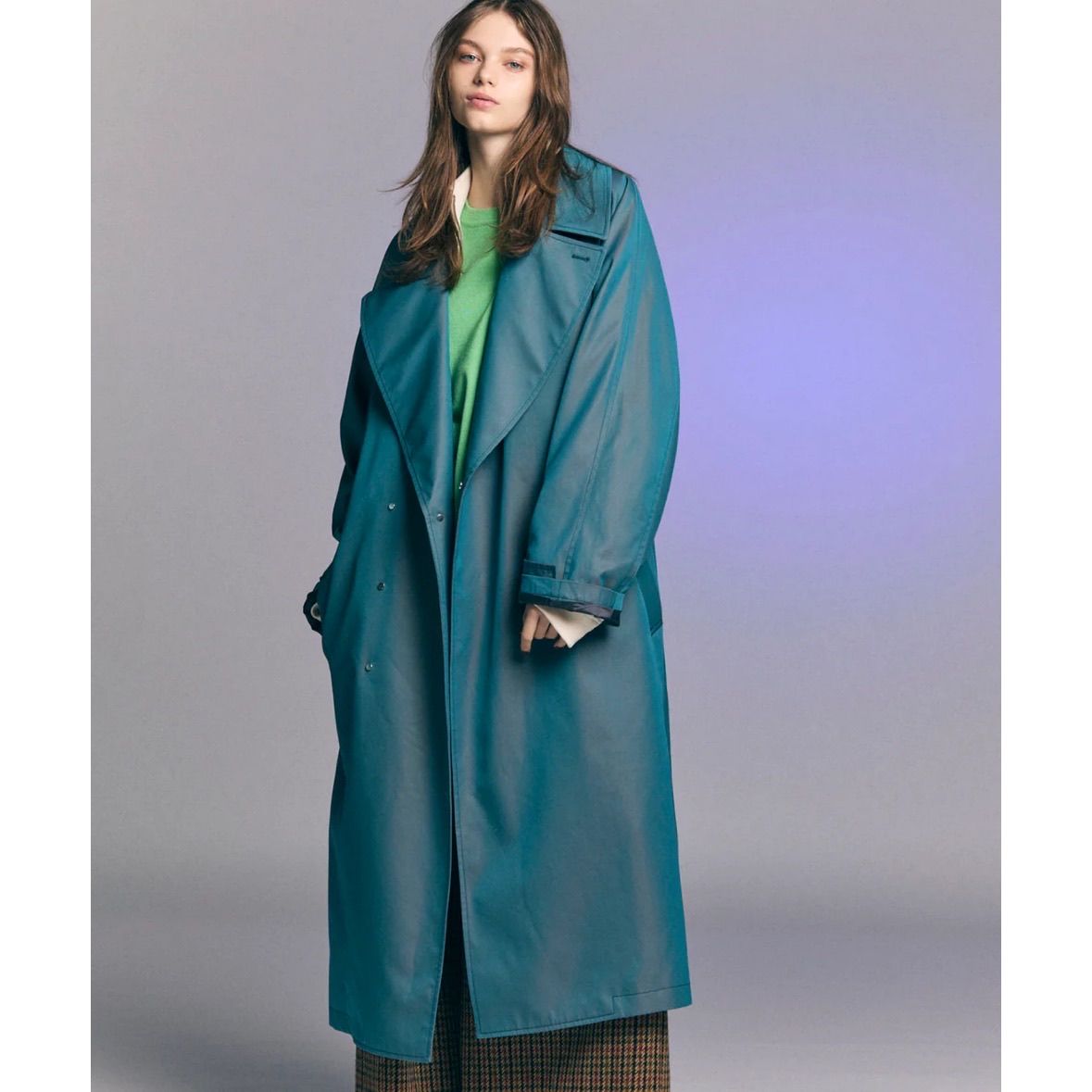 【残り一点】120/2/2 Suvin Cotton Gabardine Prime-Over Ulster Coat