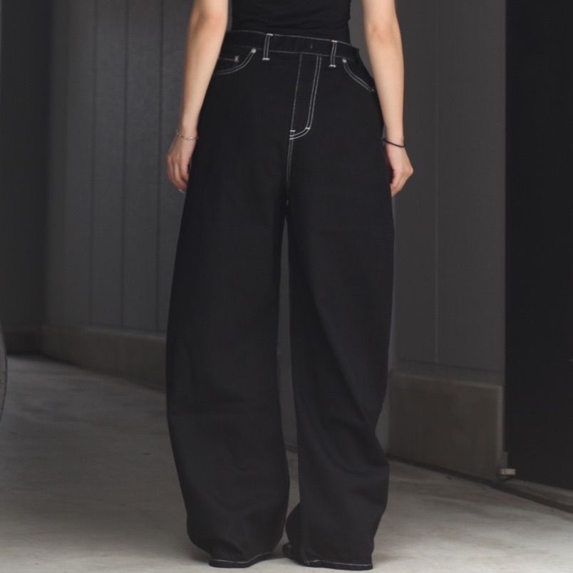 【残り一点】Back Front Barrel Denim