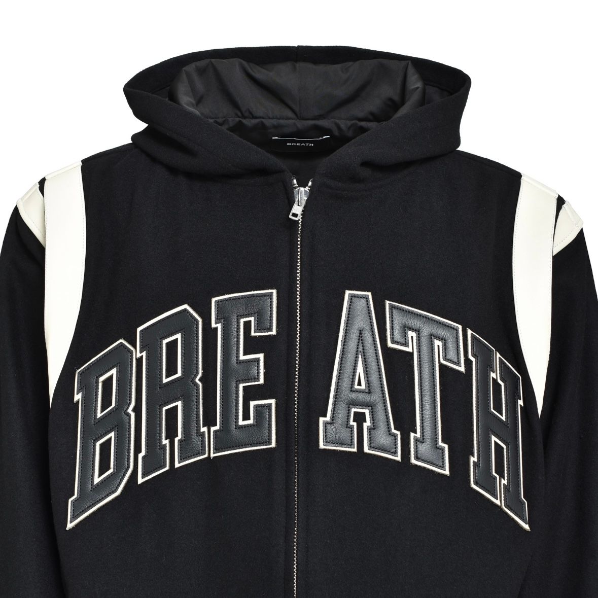 【残り一点】Arch Logo Hooded Versity Jacket