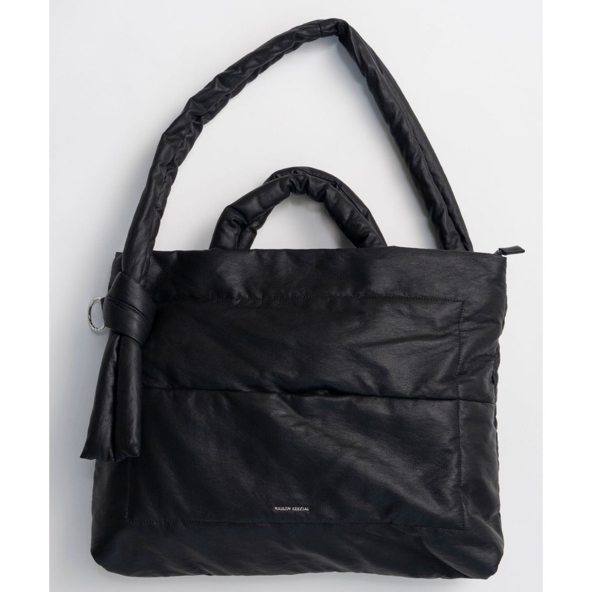 【残り一点】Vegan Leather Big Pillow Bag