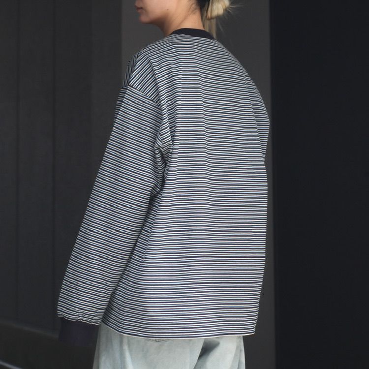 UNIVERSAL PRODUCTS - 【残りわずか】Multi Border L/S T-shirt