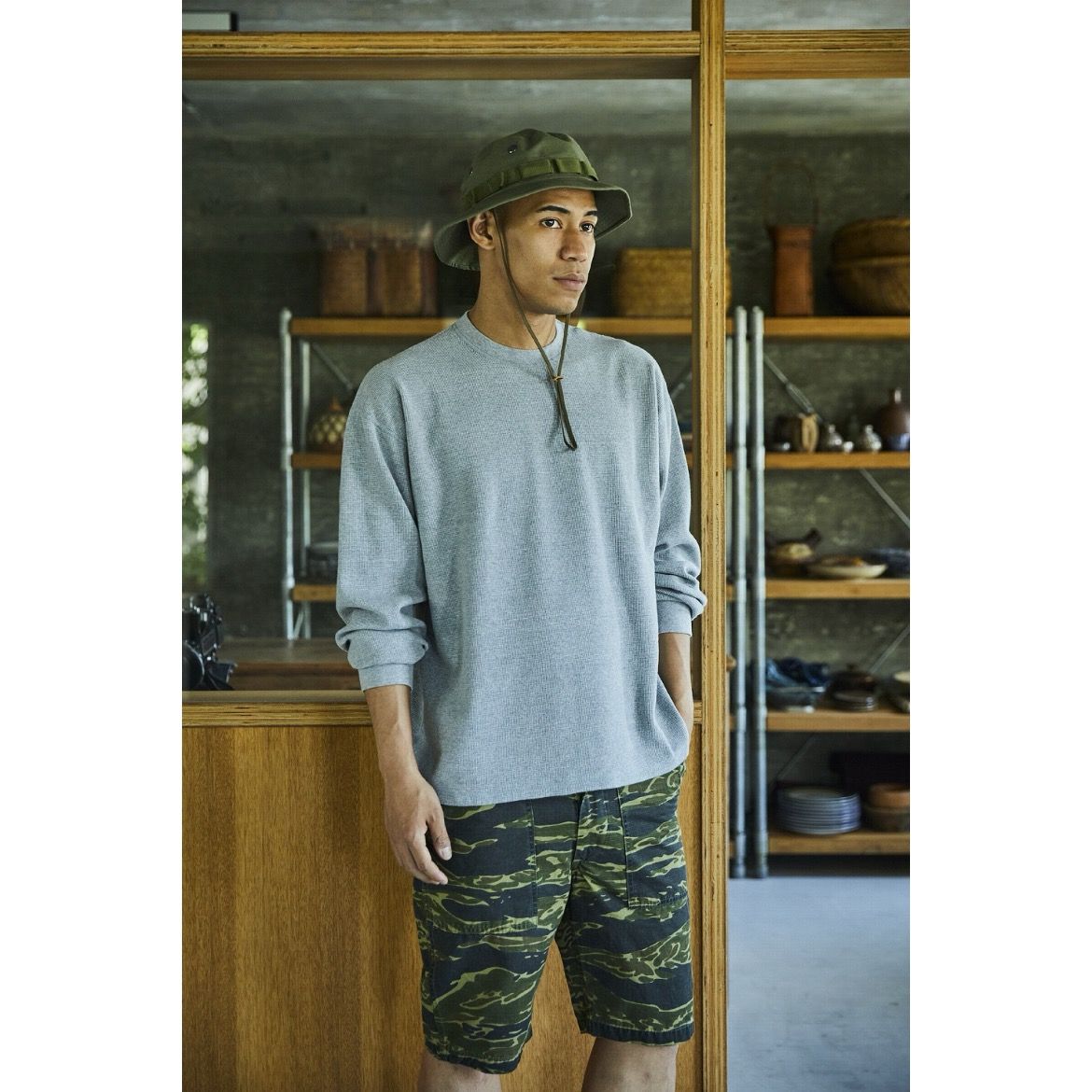 【残り一点】Waffle Long Sleeve T-shirt