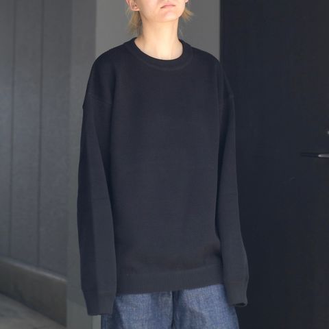 【残りわずか】Moss Stitch L/S Sweat