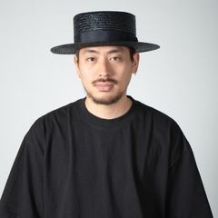 【残り一点】Straw Boater Hat