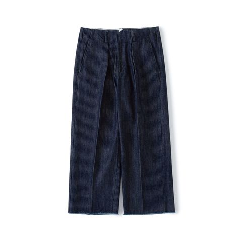 【残りわずか】Tuck Baggy Type2(STRIPE DENIM ONE WASH)