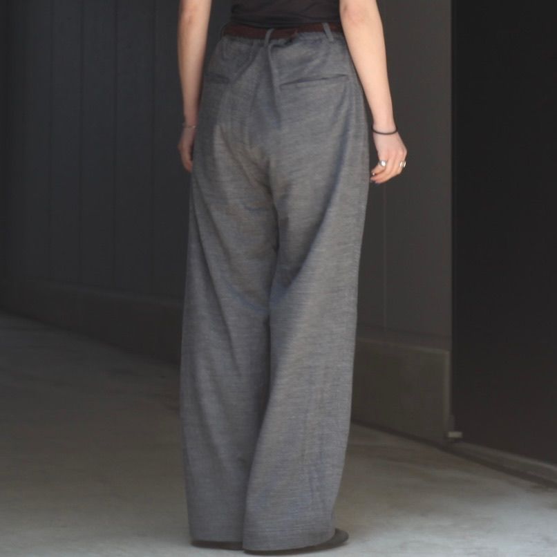 【残り一点】36G Wool Herringbone Trouser