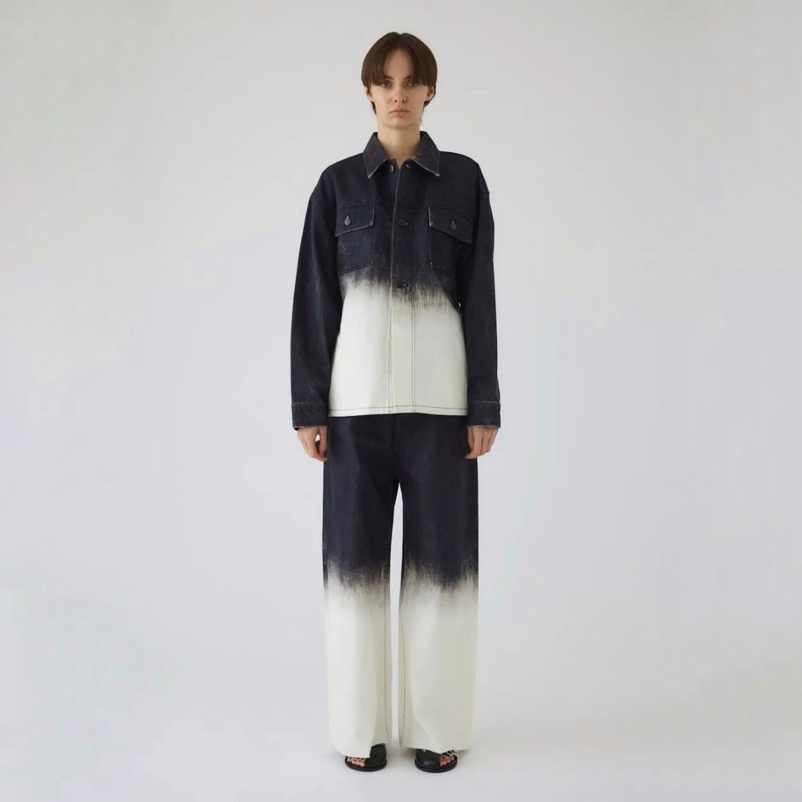RIM.ARK（リムアーク）の「Fake denim PT（スラックス）」 - WEAR