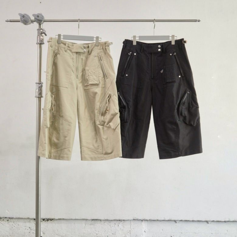 【残り一点】3D Twisted Parachute Cargo Shorts