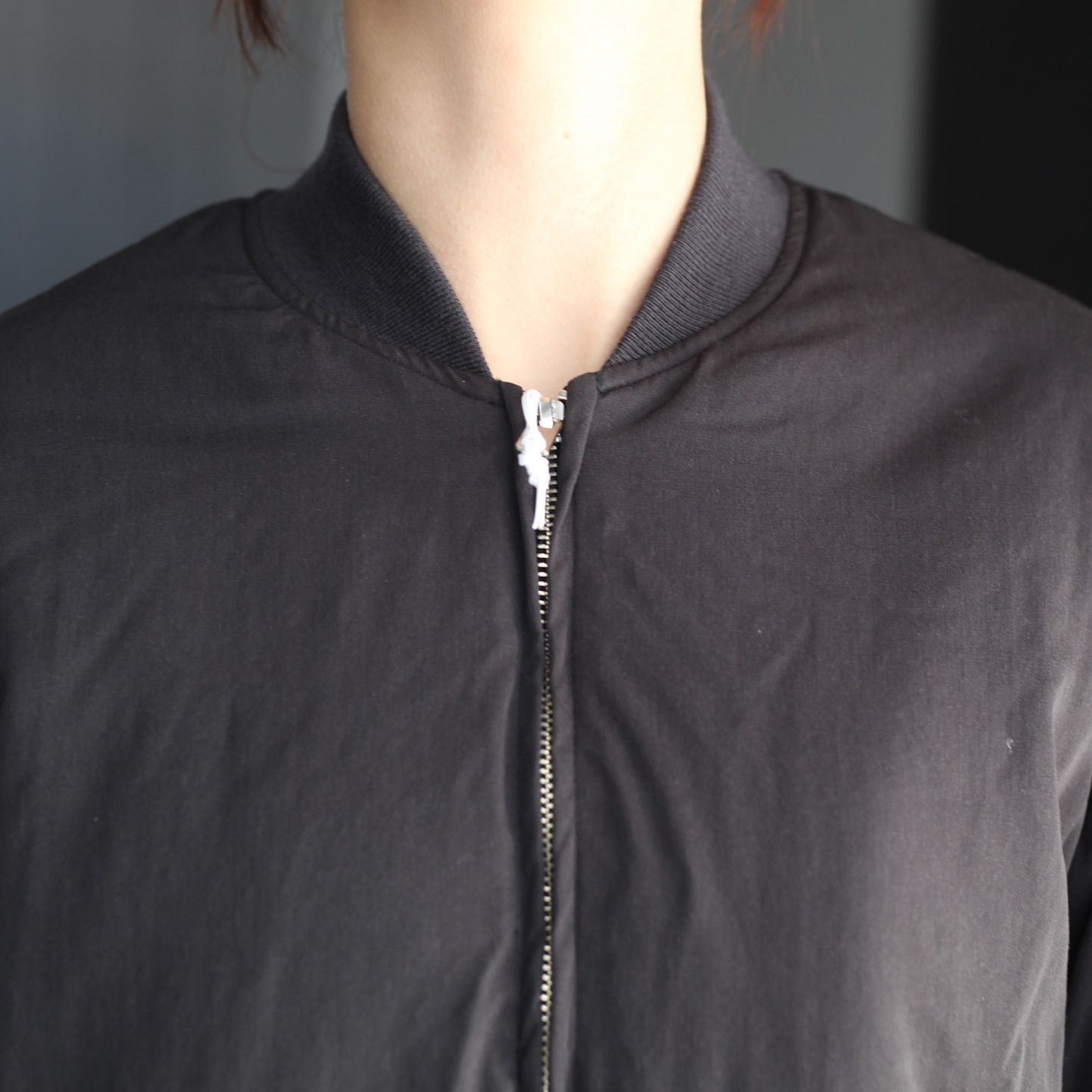 【残り一点】Wool Washer Twill Flight Jacket