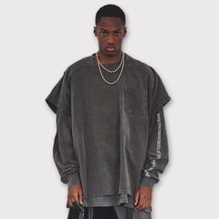 【残り一点】Pocket Tunic With Damaged
