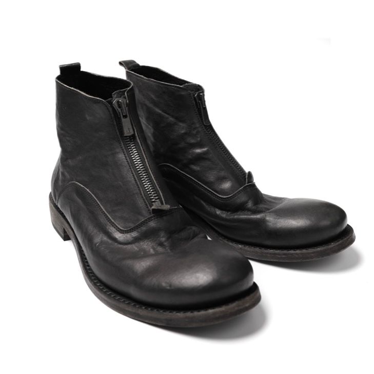 レザー種類 : BURNED HORSE(BLACK)
※商品ページ画像のレザー及び、仕様はサンプルとしてご覧ください。