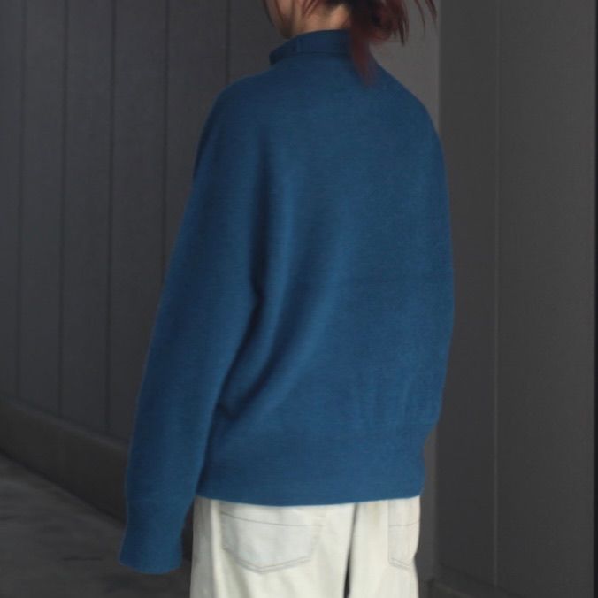 【残り一点】Cashmere Wholegarment Turtleneck Sweater