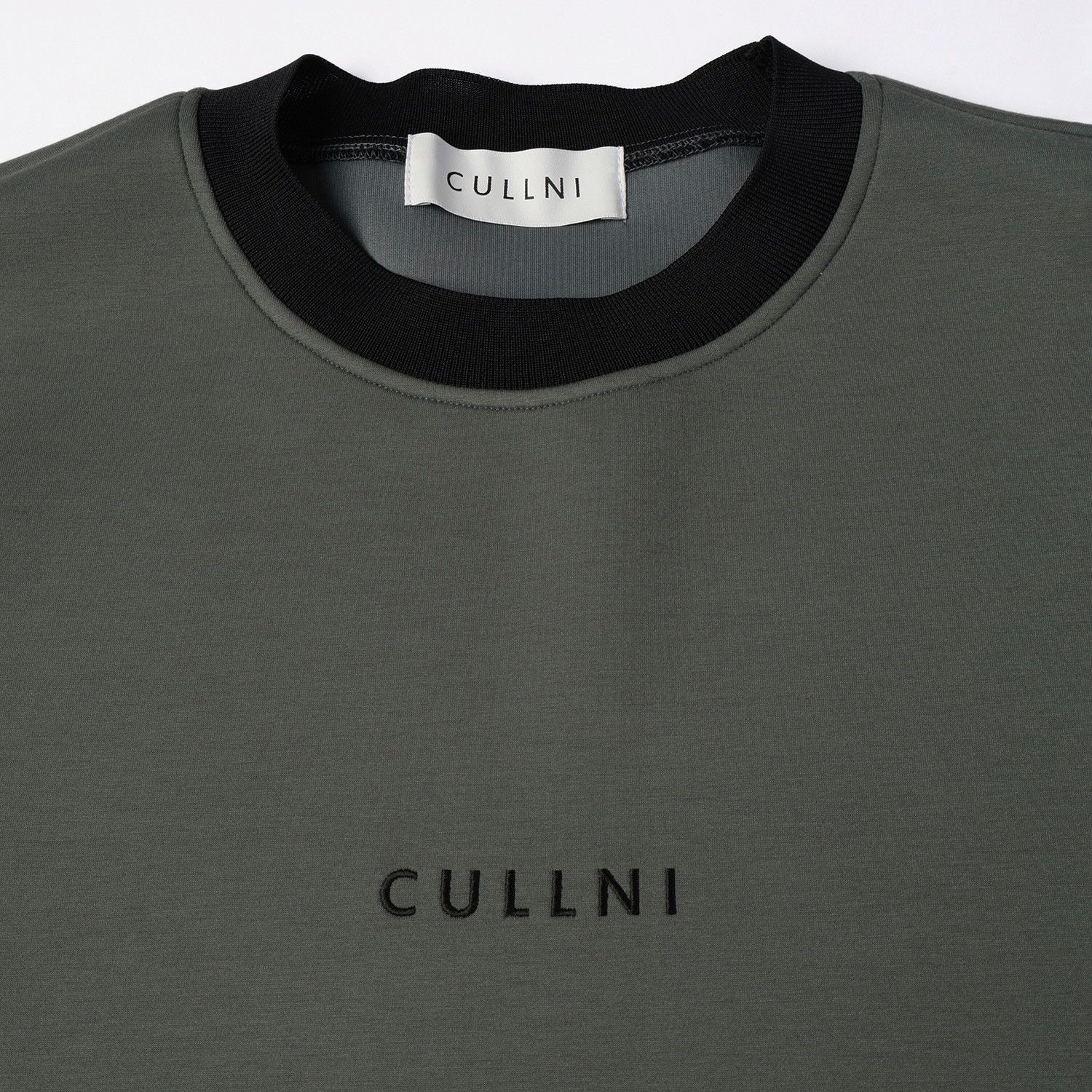 【残り一点】Cullni Logo Embroidery Long Sleeve Pullover