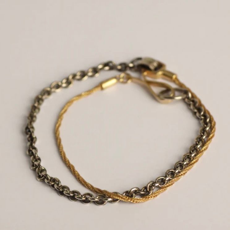 【お取り寄せ注文可能】Double Layer Chain Bracelet