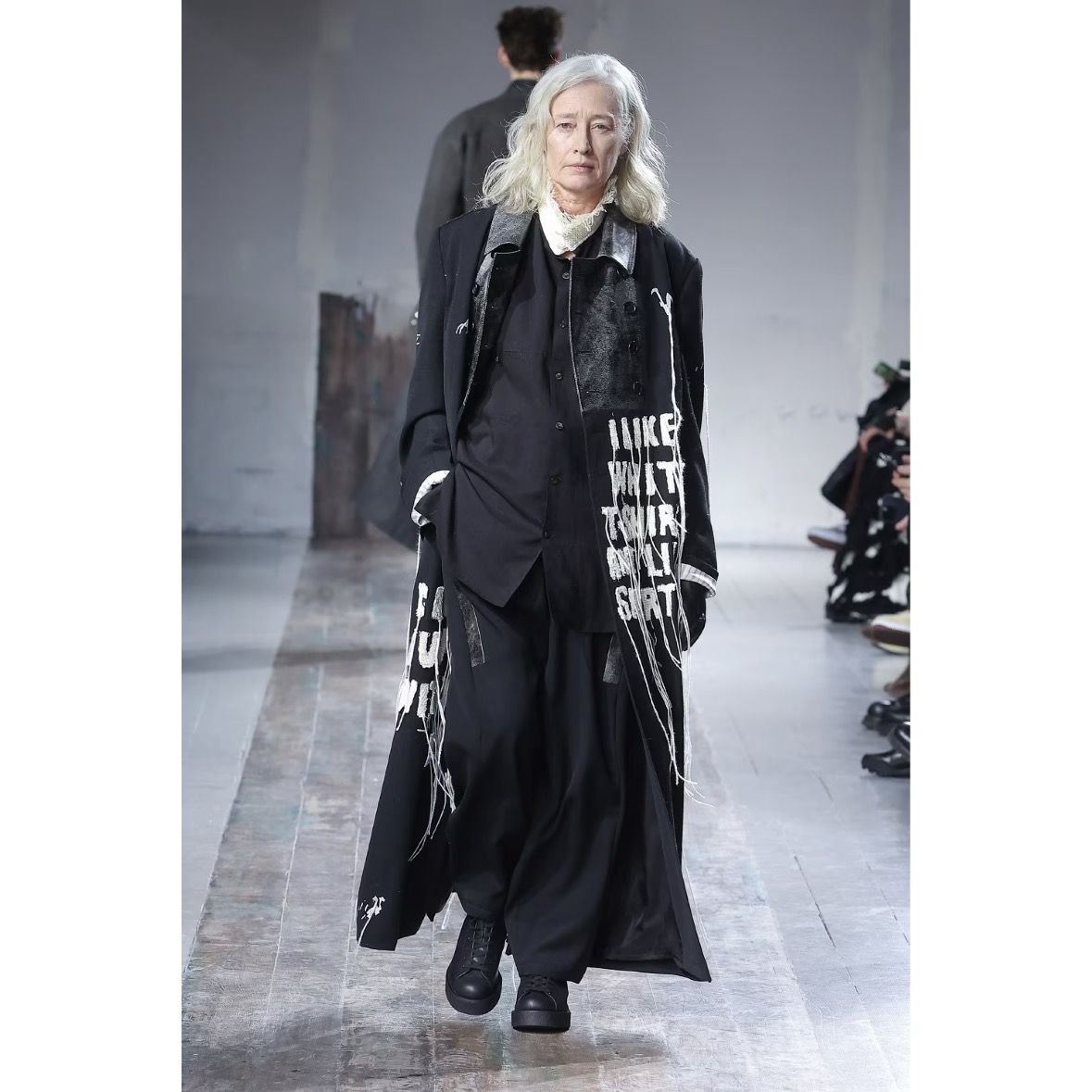 Yohji Yamamoto - 【残り一点】レザー切替柄Wジャケット | ACRMTSM ONLINE STORE