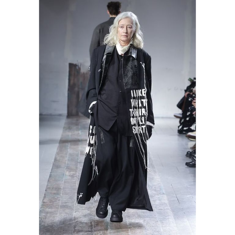 Yohji Yamamoto - 【残り一点】レザー切替柄Wジャケット | ACRMTSM 