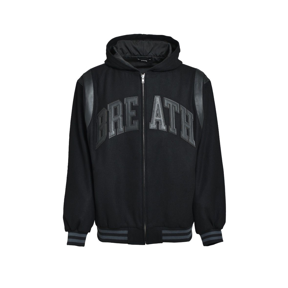 【残り一点】Arch Logo Hooded Versity Jacket
