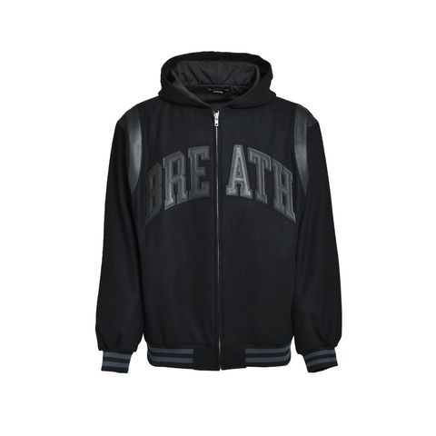 【残り一点】Arch Logo Hooded Versity Jacket