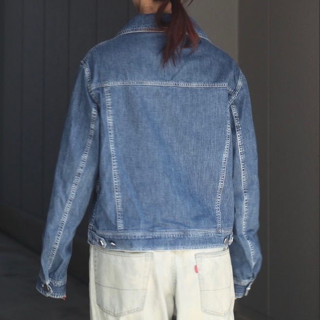 【残り一点】Light-Weight Denim Trucker Jacket