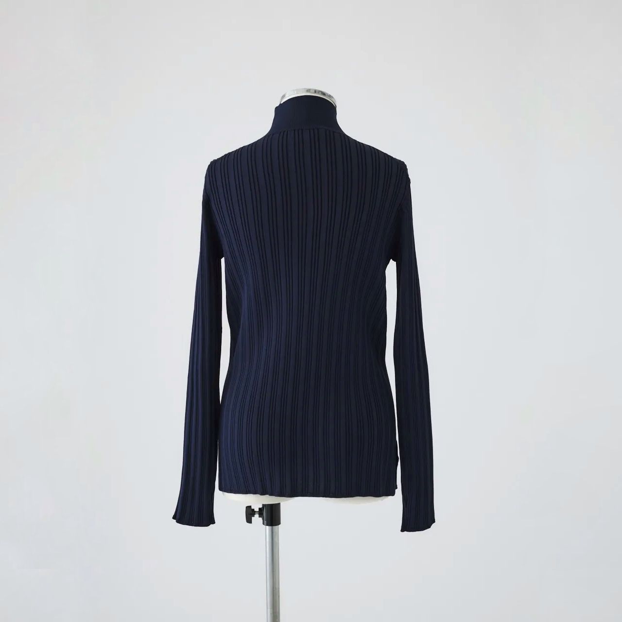 【残り一点】Open Collar Rib Knit Tops