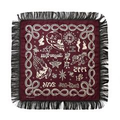 【再販売通知受付可能】Fringe Slik Scarf