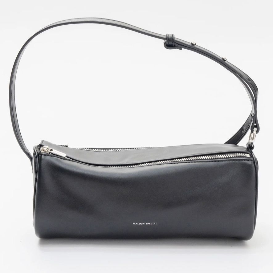 【残り一点】ナローダブルジップボストン