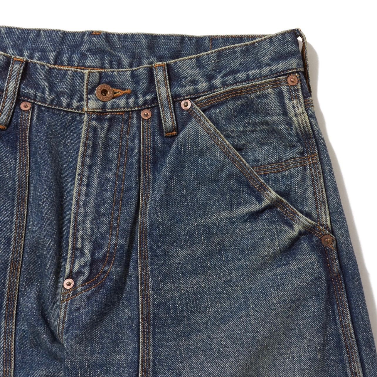 【残りわずか】Faded Painter Double Knee Trousers