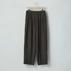 【残り一点】Rayon Silk Flannel Wide Easy Trousers