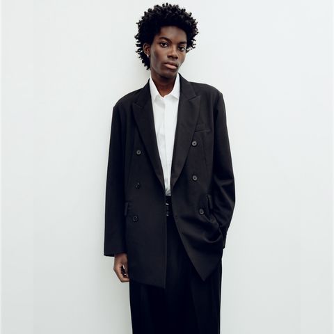 【残り一点】Wool Gabardine Double Breasted Jacket