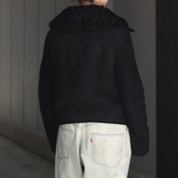 【残り一点】Mouton Bomber Jacket