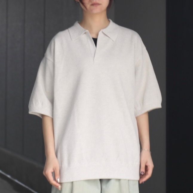 25SS crepuscule “Moss Stitch Polo” crepuscule（クレプスキュール）Moss Stitch Polo – Daily Blog
