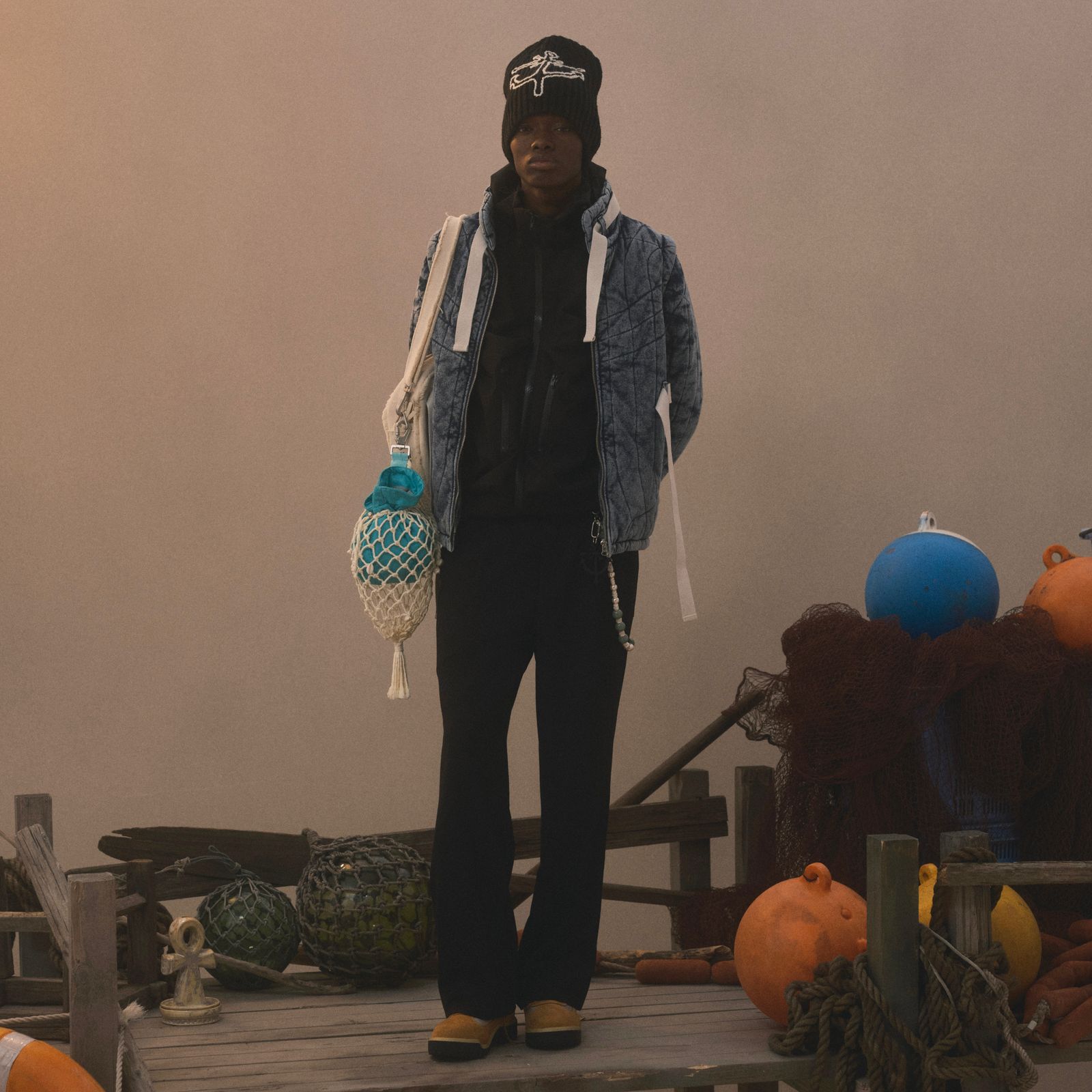【残りわずか】Anchor Wool Beanie