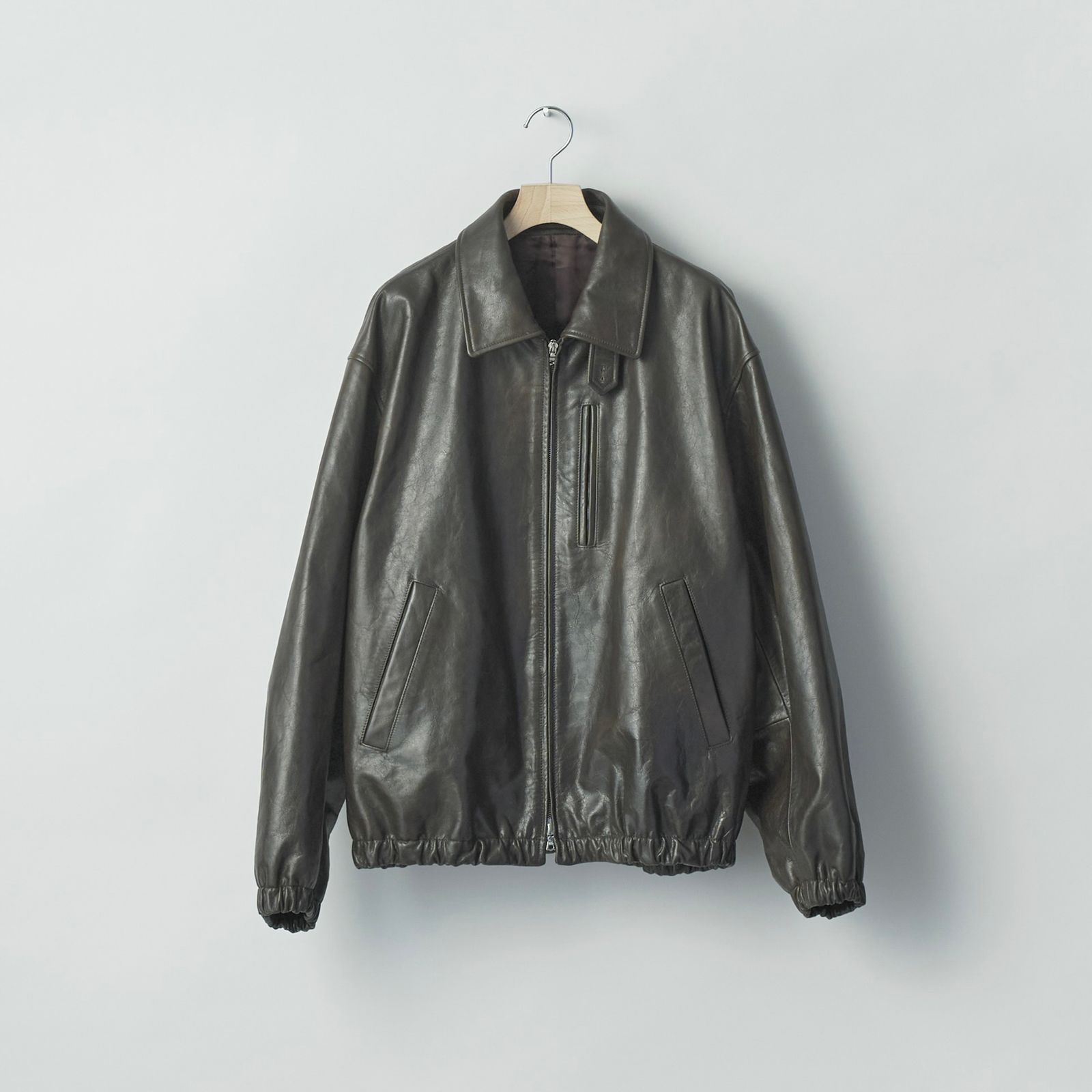 【残りわずか】Calf Zip Short Jacket