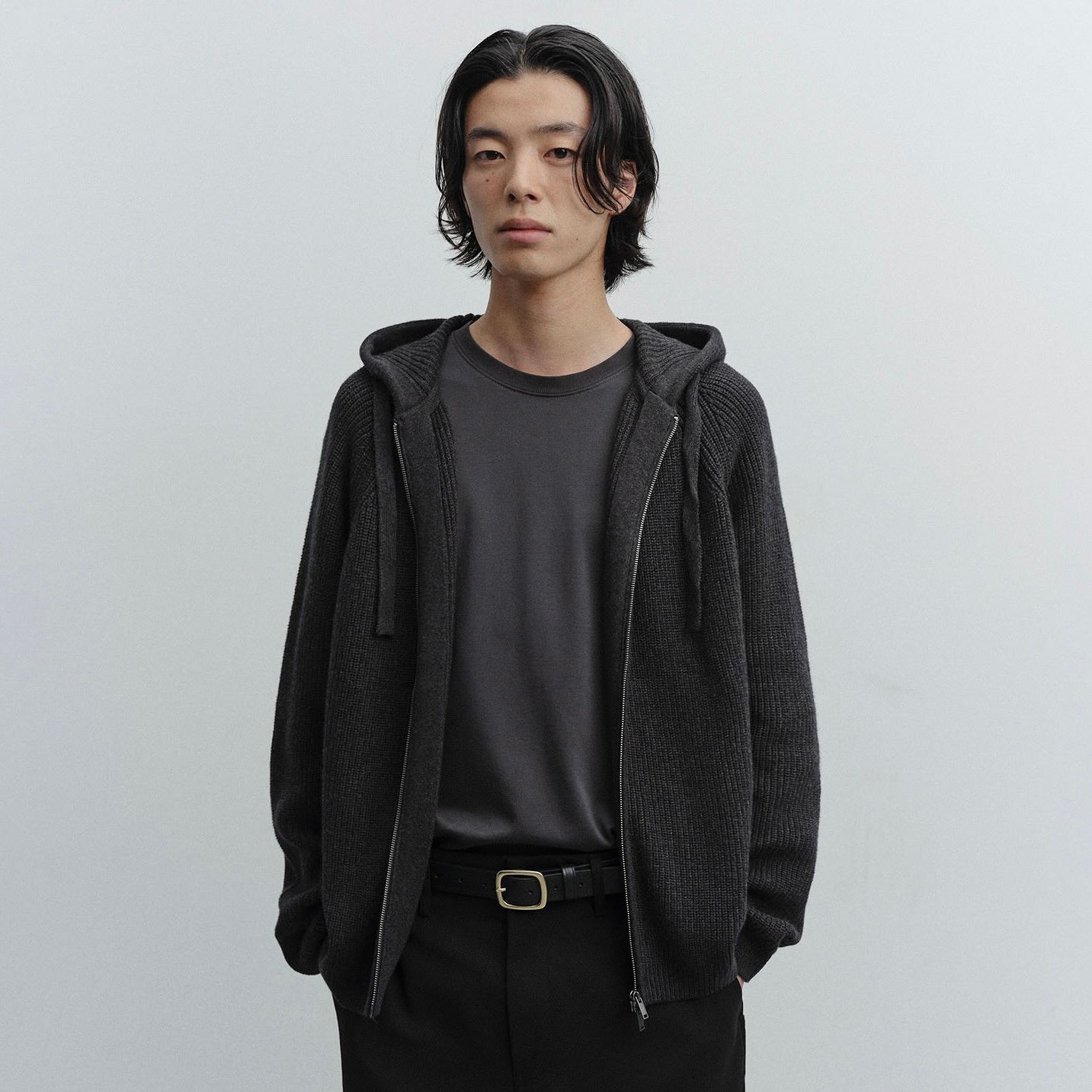 【残り一点】Hooded Knit Parka