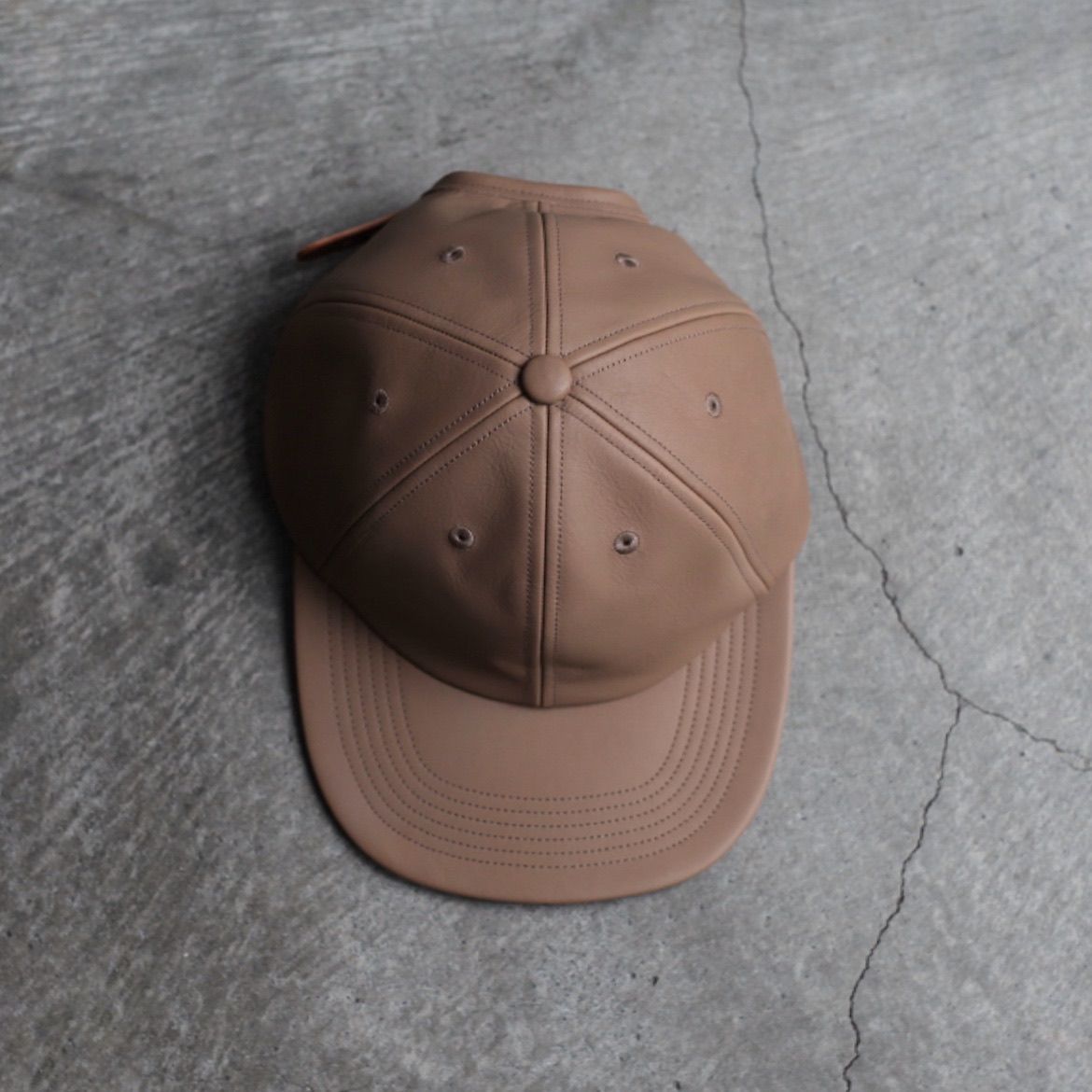 Hender Scheme - 【残り一点】6 Panel Cap(BEIGE) | ACRMTSM ONLINE STORE