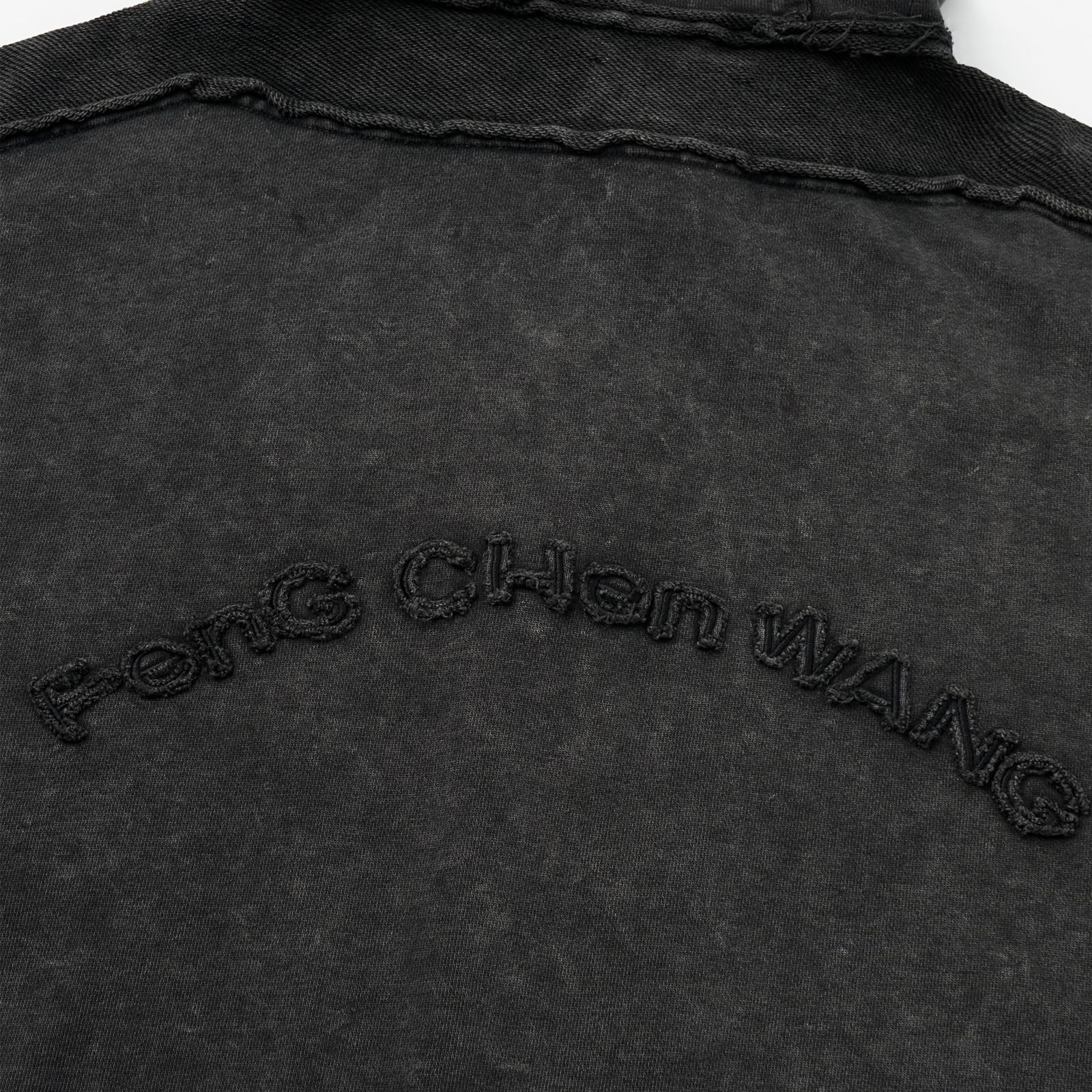 【残り一点】Deconstructed Patch Zip-up Hoodie