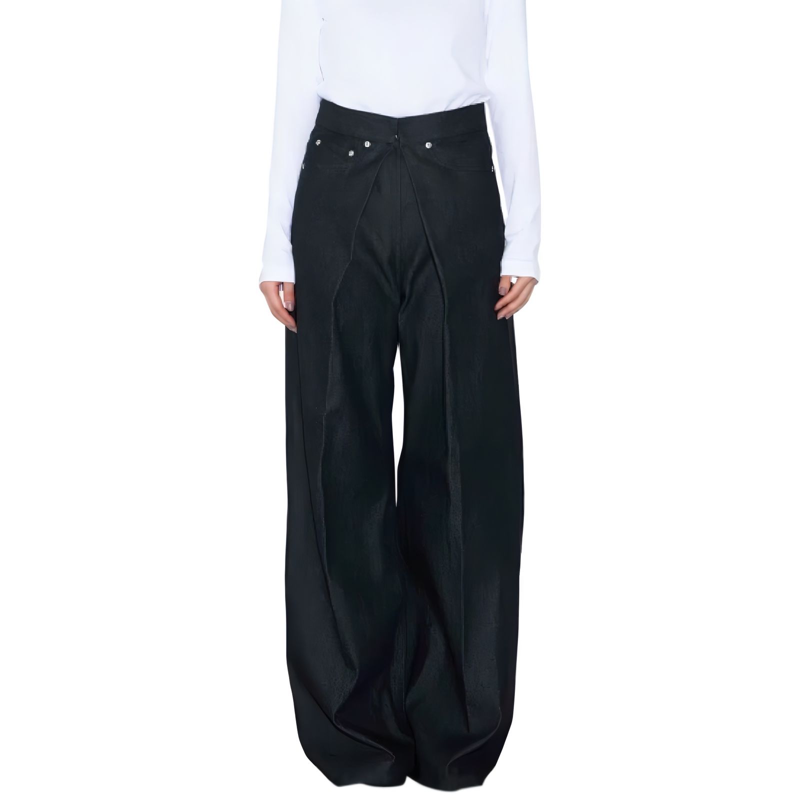 【残りわずか】Rigid Denim Wide Pants(WOMEN)